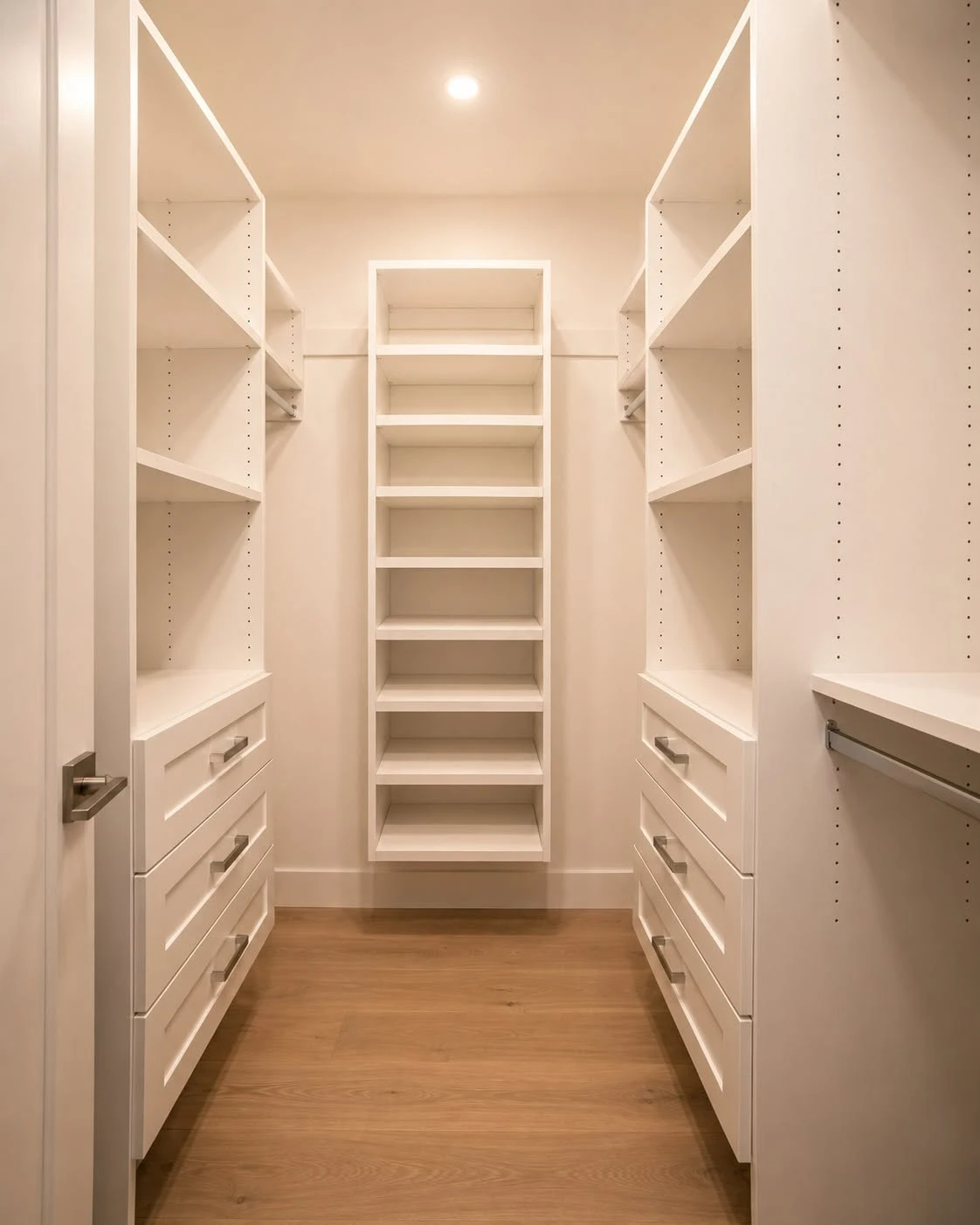 Walk-in dressing room